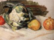 Pierre-Auguste Renoir Cauliflower and pomegranates Spain oil painting artist